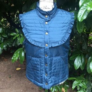 Free People puffer vest size medium